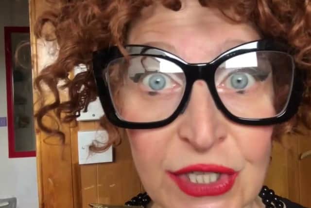 Shona Reppe as "The Curator"