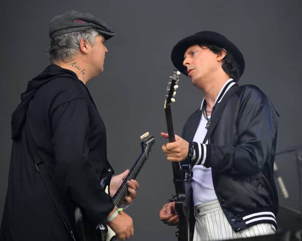 Pete Doherty (left) and Carl Barat of The Libertines PIC: Andy Buchanan/AFP via Getty Images