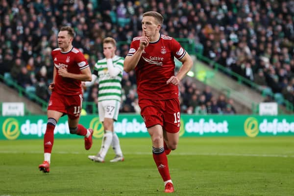 Lewis Ferguson could leave Aberdeen this summer.  (Photo by Craig Williamson / SNS Group)