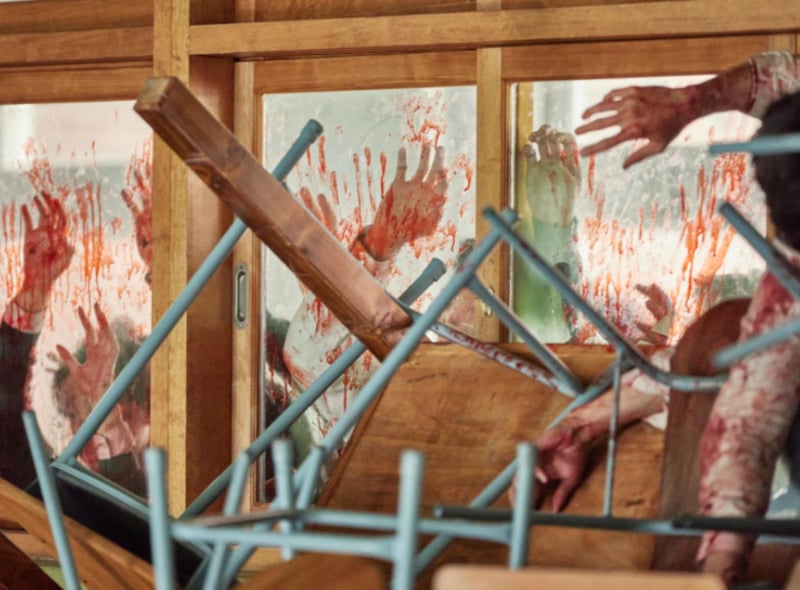 Korean zombies series All Of Us Are Dead took Netflix by storm earlier this year. She show follows trapped students as they attempt escape their high school which has become ground zero for a zombie virus outbreak.