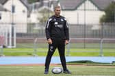 Franco Smith says his Glasgow Warriors will be highly motivated for the visit of Cardiff.  (Photo by Ross MacDonald / SNS Group)