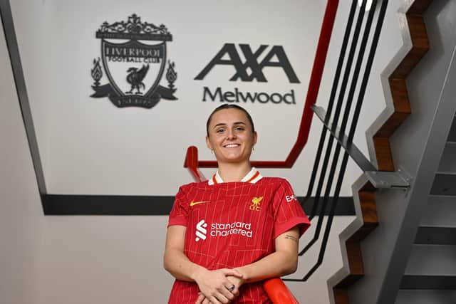 Ex-Rangers midfielder Sam Kerr has signed for Liverpool on loan from Bayern Munich (Photo: Liverpool FC/Andrew Powell)