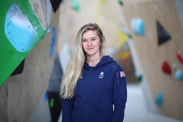 Team GB sport-climber Shauna Coxsey