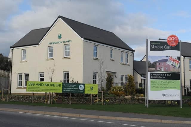 Persimmon is one of the biggest housebuilders in the UK with a string of completed projects and development schemes in Scotland. Picture: Kimberley Powell