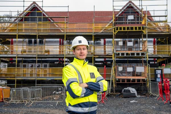 Cala Homes (East) managing director Craig Lynes, at phase two of Ravelrig Heights, Balerno. Picture: Ian Georgeson Photography