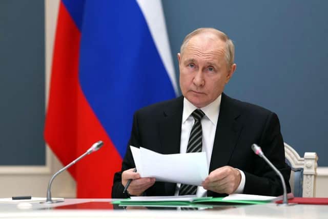 Russia's President Vladimir Putin's government is subject to sanctions from Western countries.