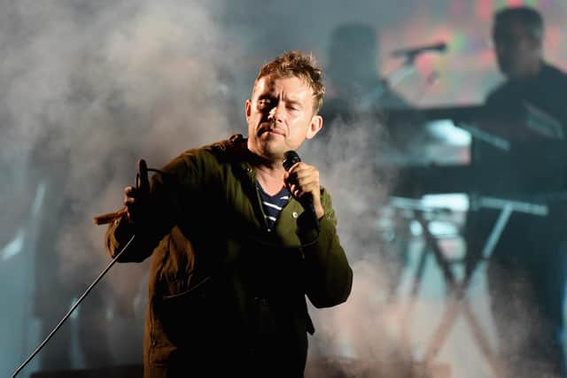 Blur frontman Daman Albarn is one of the musical attractions.