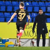 PERTH, SCOTLAND - MARCH 02: Rangers Manager Giovanni van Bronckhorst during a Cinch Premiership match between St Johnstone and Rangers at McDermid Park, on March 02, in Perth, Scotland.  (Photo by Rob Casey / SNS Group)