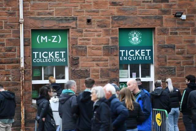 Hibs are due to face Aberdeen on Wednesday with fans at Easter Road - despite the Scottish Government plans for restricted attendances. (Photo by Ross MacDonald / SNS Group)