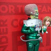 Hopefully the comedy film Mars Attacks! was not actually more of a documentary (Picture: Bennett Raglin/Getty Images for ReedPop )
