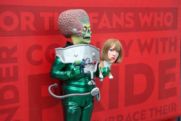 Hopefully the comedy film Mars Attacks! was not actually more of a documentary (Picture: Bennett Raglin/Getty Images for ReedPop )