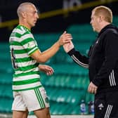 The careers of Celtic manager Neil Lennon and Scott Brown (left) have run hand-in-hand (Craig Williamson / SNS Group)