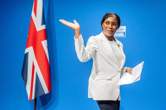 Kemi Badenoch's party says that it will "make whatever changes are necessary" to implement her policies UK-wide. Photo: Danny Lawson/PA Wire