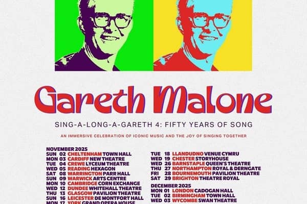 Britain’s choirmaster Gareth Malone to bring singalong tour to Glasgow and Dundee