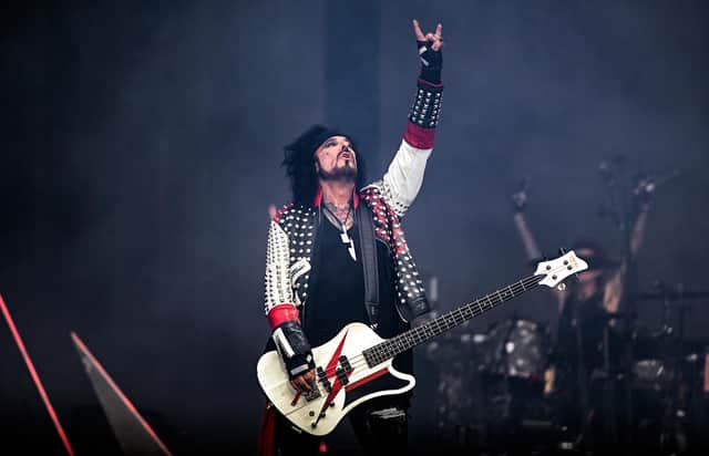 Mötley Crüe's Nikki Sixx (Picture: Anthony Devlin/Getty Images for Live Nation UK)