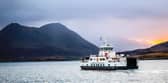 Hallaig was the first of CalMac's hybrid diesel-electric ferries built by Ferguson Marine in 2012