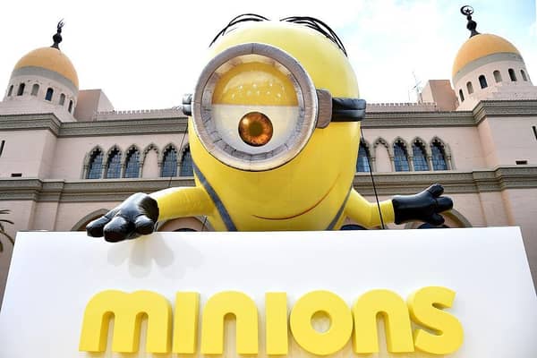 Minions: The Rise Of Gru is expected to be one of the highest grossing hits of the year. (Photo by Kevin Winter/Getty Images)