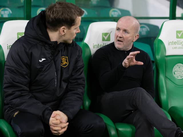 Livingston manager David Martindale confirmed Christophe Berra has left the club. (Photo by Craig Williamson / SNS Group)