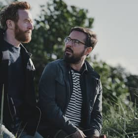 Tony Curran and Martin Compston star as Tully and Jimmy in Mayflies. Picture: Jamie Simpson