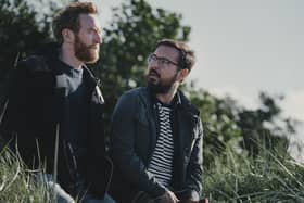 Tony Curran and Martin Compston star as Tully and Jimmy in Mayflies. Picture: Jamie Simpson
