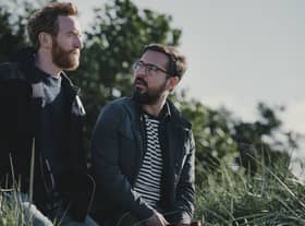 Tony Curran and Martin Compston star as Tully and Jimmy in Mayflies. Picture: Jamie Simpson