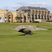 The famous Old Course at St Andrews is considered the spiritual home of the game of golf.