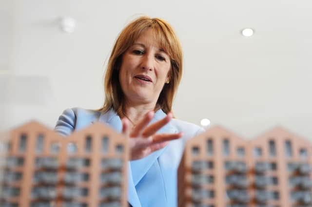 Chancellor of the Exchequer Rachel Reeves during a visit to Berkeley Homes' Glasswater Locks Development in Birmingham. Picture: Jonathan Brady/PA Wire