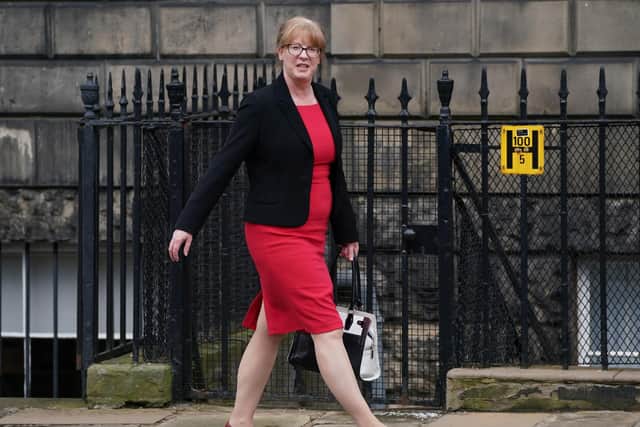 Shona Robison needs to show greater empathy for the young girl who Andrew Miller lured into his car by pretending to be a woman (Picture: Andrew Milligan/PA)