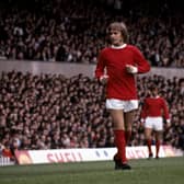 John Fitzpatrick in action for Manchester United.