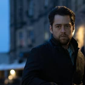 Richard Rankin plays detective sergeant John Rebus in the new BBC TV series. Picture: Mark Mainz