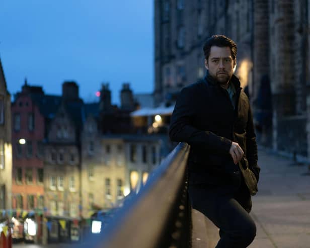 Richard Rankin plays detective sergeant John Rebus in the new BBC TV series. Picture: Mark Mainz