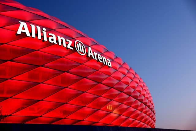 UEFA has declined a request to illuminate Munich’s Allianz Arena in rainbow colours for the Germany v Hungary match because it believes the gesture has a political context.