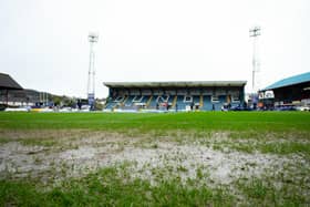 Dundee have been fined by the SPFL due to suffering five home postponements at Dens Park this season. (Photo by Ewan Bootman / SNS Group)