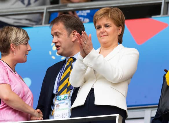 Scotland First Minister Nicola Sturgeon has spoken on football crowds. Picture: SNS