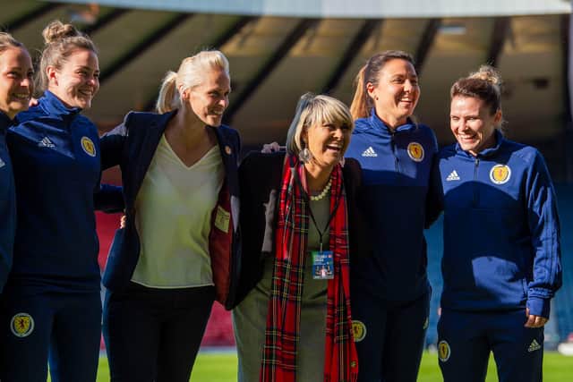 Rose Reilly has been an inspirational figure for the current generation of women's footballers in Scotland.