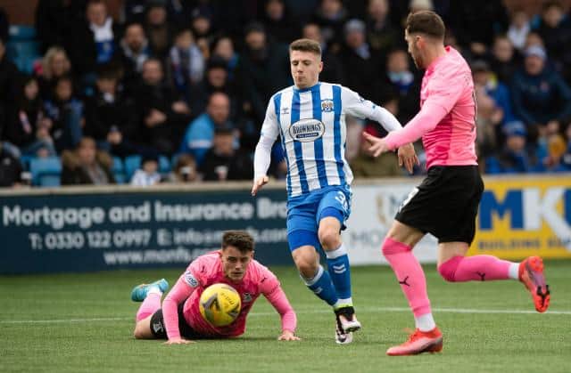 Kilmarnock's Daniel Mackay  impressed against former side Inverness Caledonian Thistle. (Photo by Sammy Turner / SNS Group)