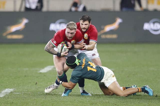 British and Irish Lions' full back Stuart Hogg has issued a strongly worded statement.