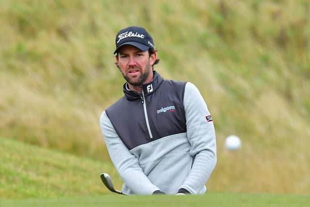 Scott Jamieson also got off to a promising start in the Scottish Championship presented by AXA with a five-under-par 67 at Fairmont St Andrews. Picture: Mark Runnacles/Getty Images