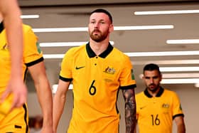 Martin Boyle will remain with the Australia squad in Qatar despite being forced out of the World Cup due to injury. (Photo by Joe Allison/Getty Images)