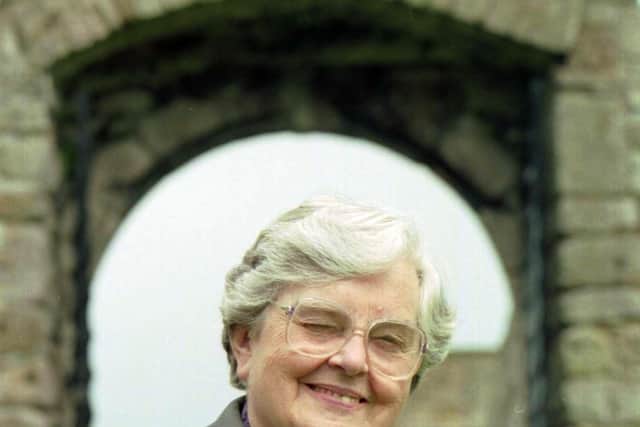 Helen Crummy MBE, founder of the Craigmillar Festival Society, in 1993. PIC: TSPL.