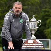 Celtic manager Ange Postecoglou insists his full focus is on Saturday's Scottish Cup final amid links to the Tottenham vacancy. (Photo by Craig Williamson / SNS Group)