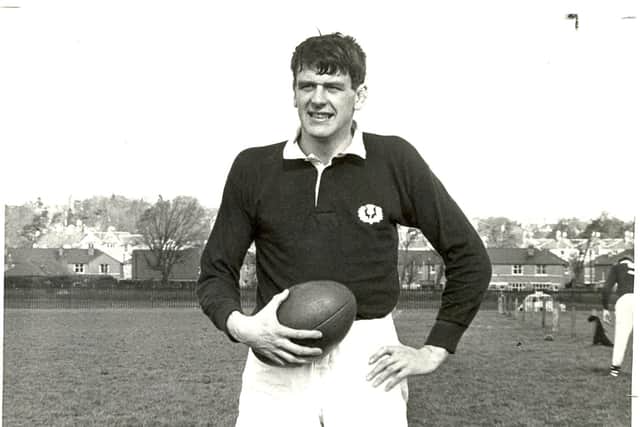 Former Scotland captain Peter Brown, who kicked the winning conversion in the 1971 win over England at Twickenham. Picture: The Scotsman