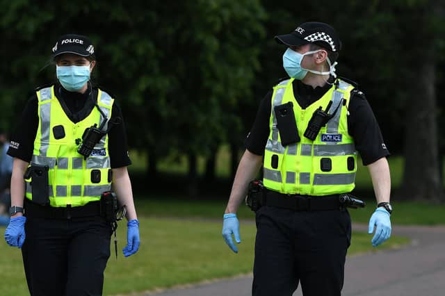The body was found near to Cadzow in Glen, Hamilton on Sunday after Amber Gibson, 16, had been reported missing from the Hamilton area on Friday (Photo: John Devlin).