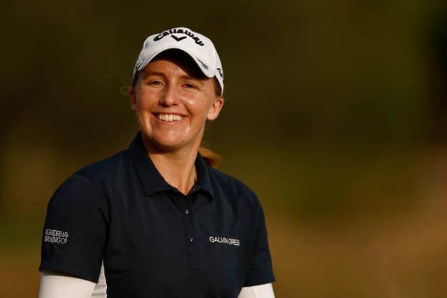 Gemma Dryburgh has reason to feel pleased with herself after a brilliant finish to the LPGA Tour season, which included a breakthrough win in Japan. Picture: Douglas P. DeFelice/Getty Images.