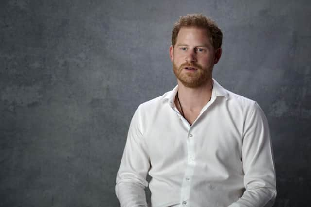 Prince Harry: "Every cricketer wanted to reach 100 but I don't think he did."