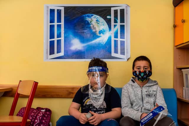Children under 11 may be experiencing anxiety as they remain unprotected from Covid (Picture: Wojtek Radwanski/AFP via Getty Images)