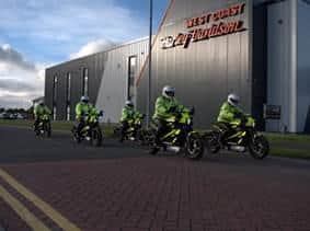 Lean, green, silent and in no way mean: Fully electric Harley Davidson motorbikes