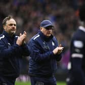 Falkirk boss John McGlynn said he was "proud" pf his players despite the 3-0 Scottish Cup semi-final loss to Inverness CT. (Photo by Rob Casey / SNS Group)