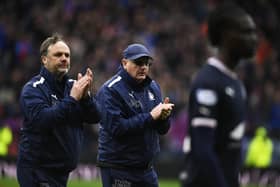 Falkirk boss John McGlynn said he was "proud" pf his players despite the 3-0 Scottish Cup semi-final loss to Inverness CT. (Photo by Rob Casey / SNS Group)
