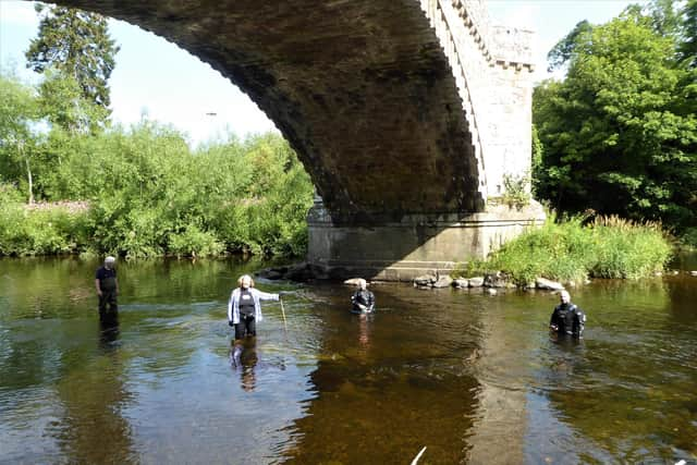 The bridge transported kings and queens through the Borders during the medieval period.